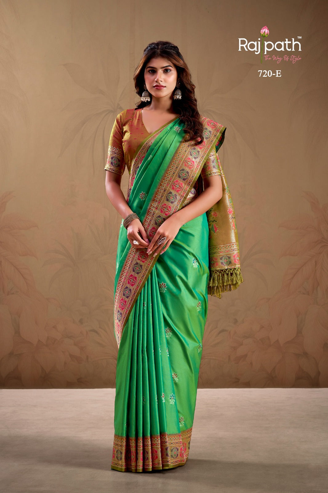720-E Salem Rajpath Silk Sarees