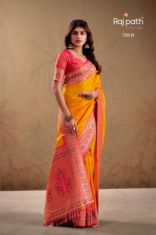 720-H Salem Rajpath Silk Sarees
