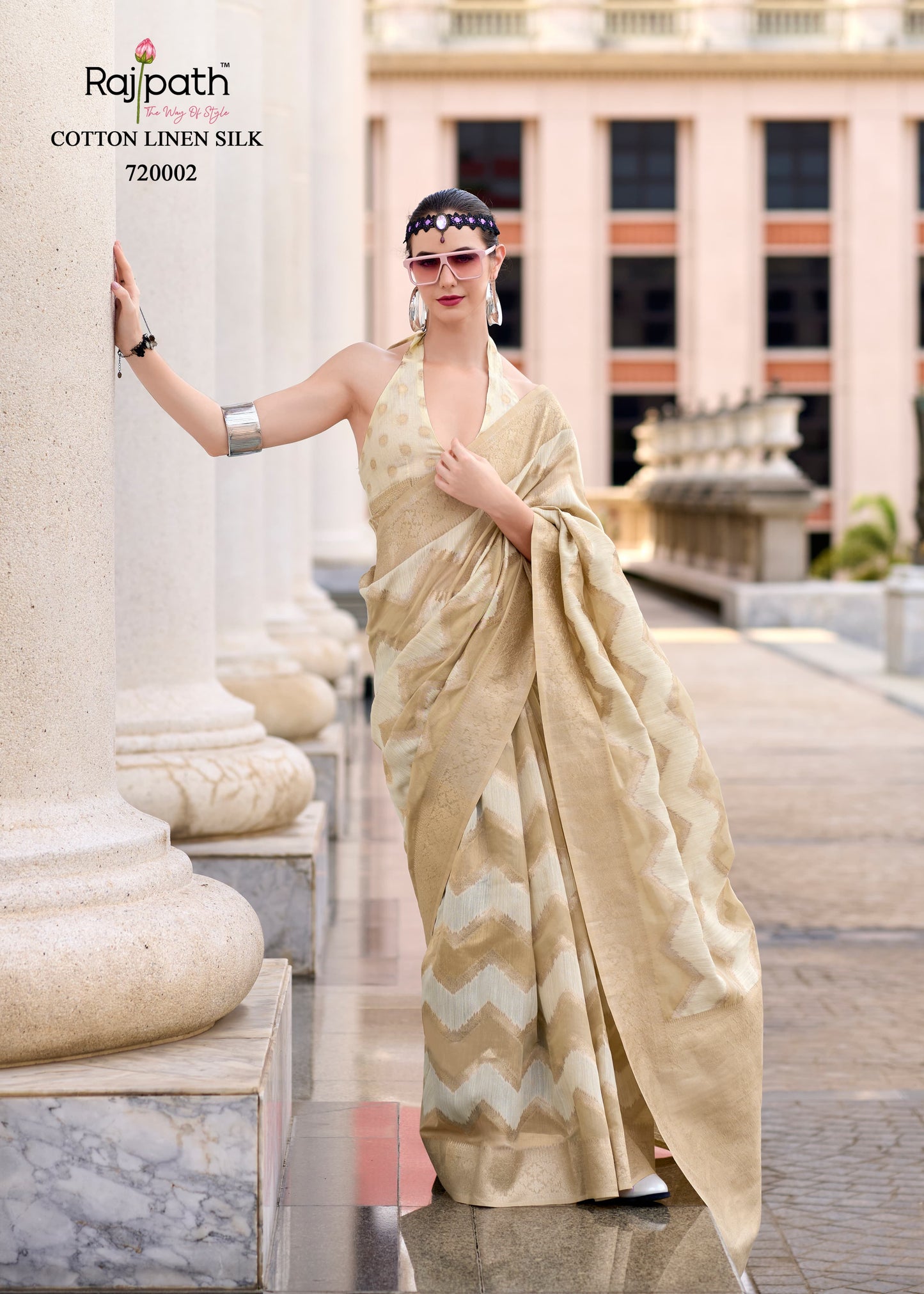 720002 Renault Rajpath Silk Sarees