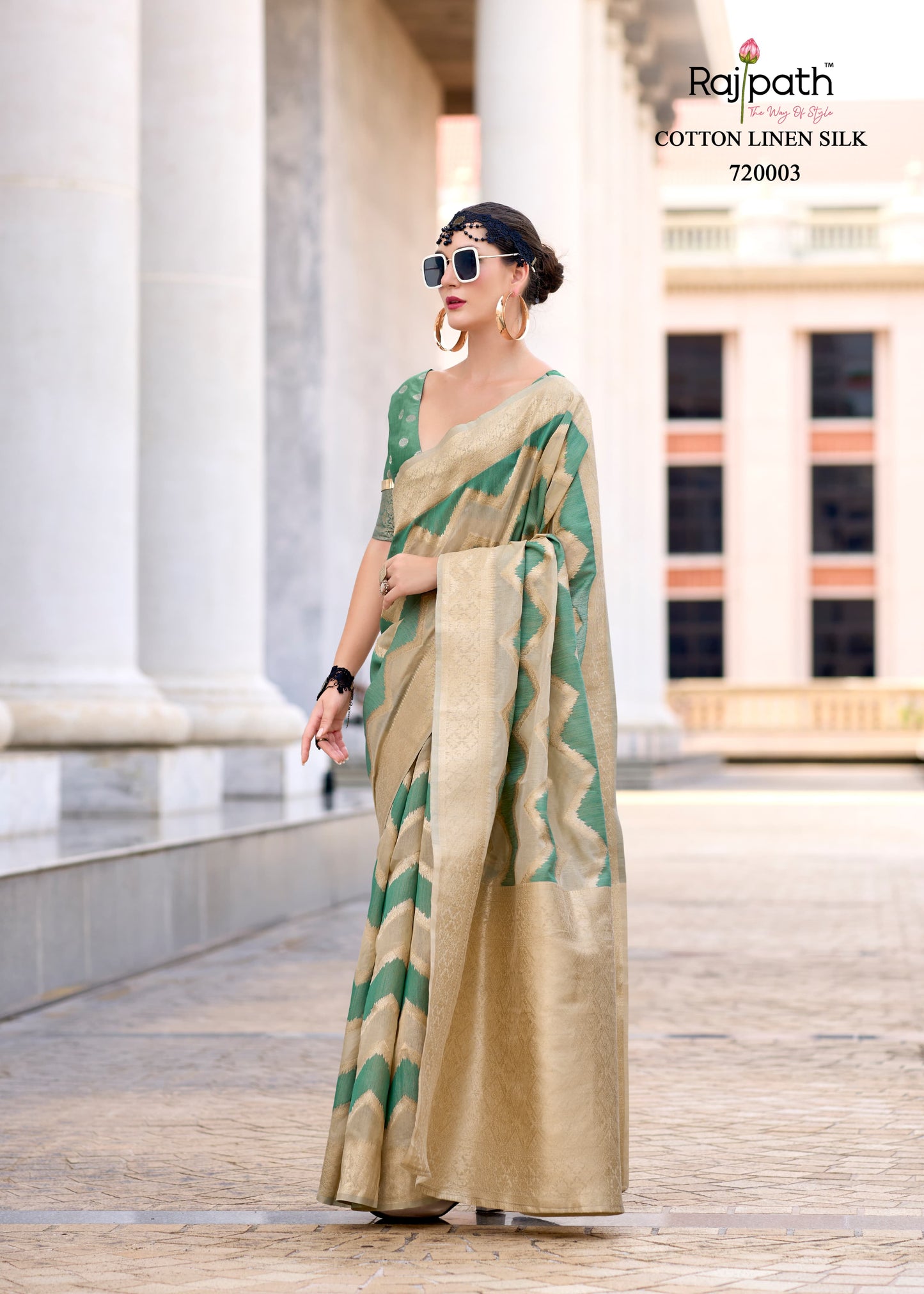 720003 Renault Rajpath Silk Sarees