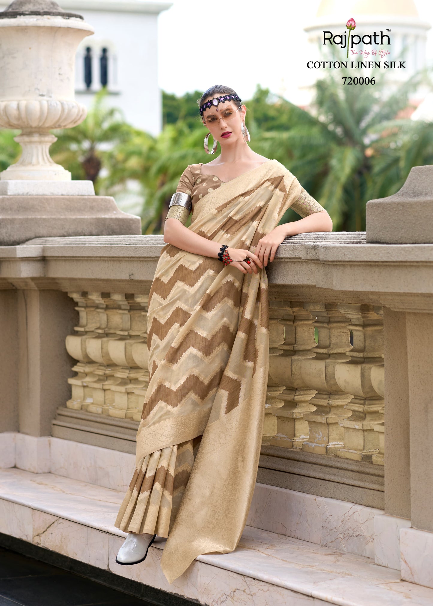 720006 Renault Rajpath Silk Sarees