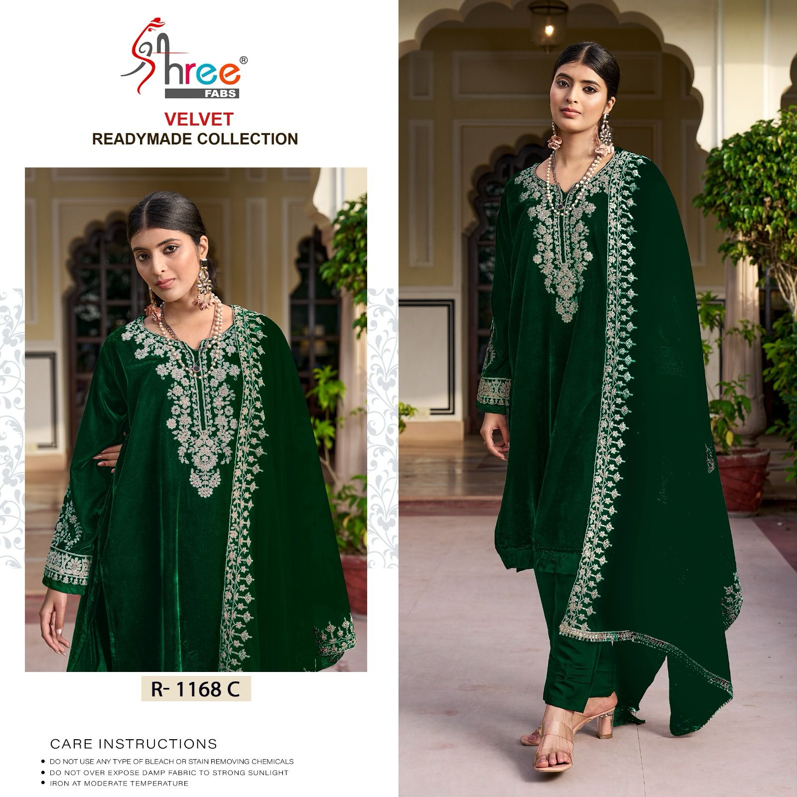 1168-C Shree Fabs Pakistani Readymade Suits