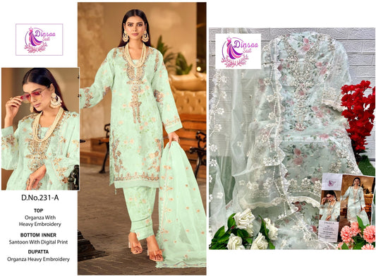 231A Dinsaa Suit Pakistani Salwar Suits