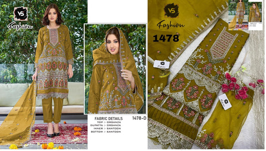 1478D Vs Fashion Pakistani Salwar Suits