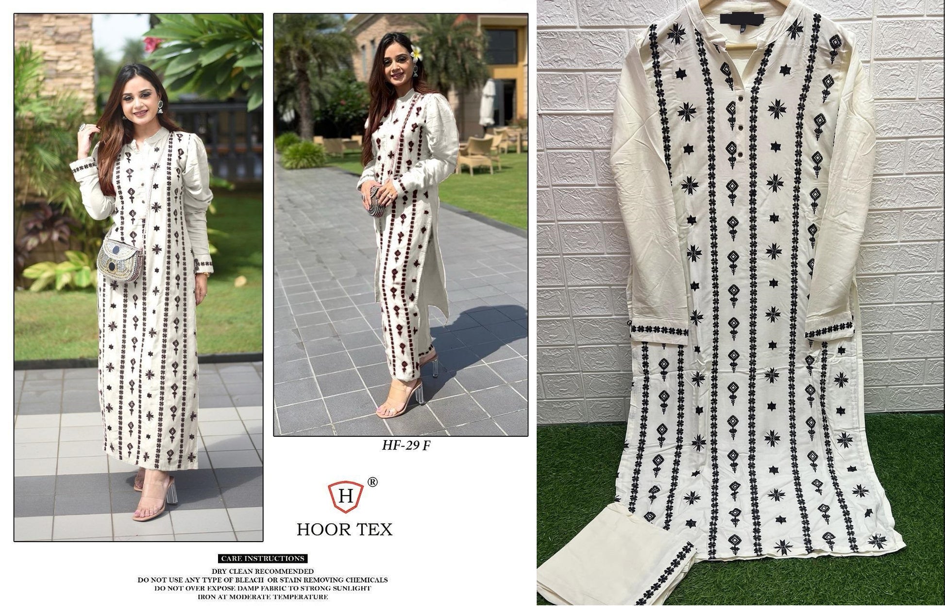 21F Hoor Tex Kurti Pant Set