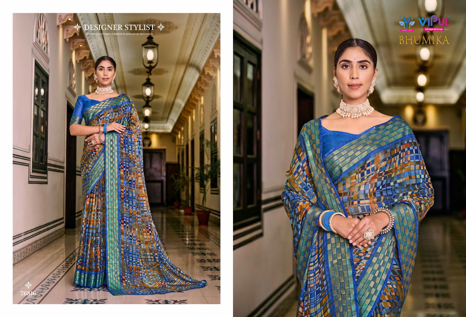 76816 Bhumika Vipul Sarees