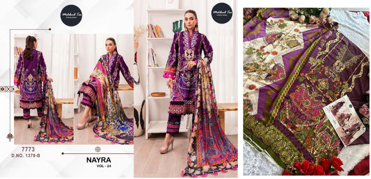 1379B Nayra Vol 24 Mehboob Tex Pakistani Salwar Suits