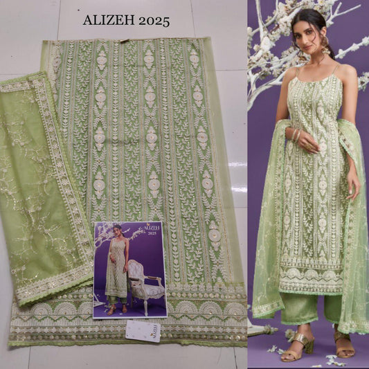 2025 Alizeh Unstitched Suits