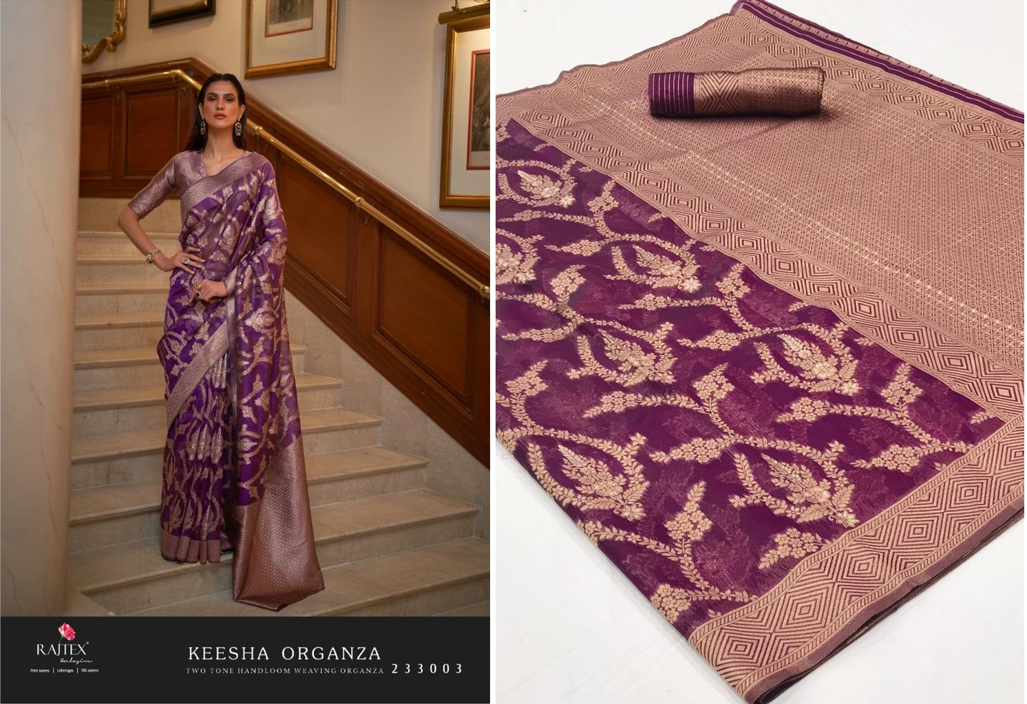 233003 Keesha Rajtex Sarees