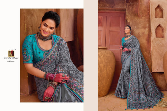 6904 Kacchi Work Vol 4 Mn Sarees