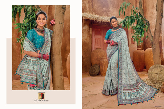 6906 Kacchi Work Vol 4 Mn Sarees