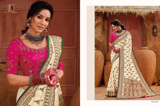 6909 Kacchi Work Vol 4 Mn Sarees