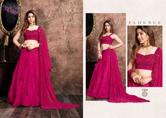7304 Neo Romantic Vol-1 Zeel Georgette Lehenga Choli