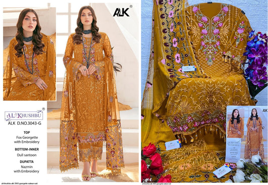 3043G Alk Pakistani Salwar Suits