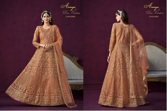 6904 Aanaya Vol 169 Twisha Unstitched Suits