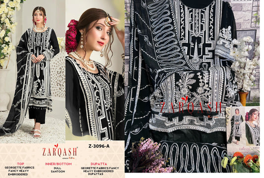 3096A Zarqash Pakistani Salwar Suits