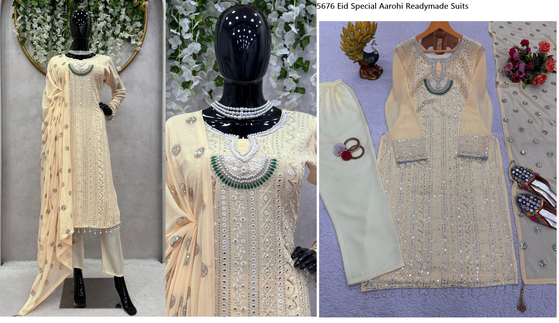 5676 Eid Special Aarohi Readymade Suits