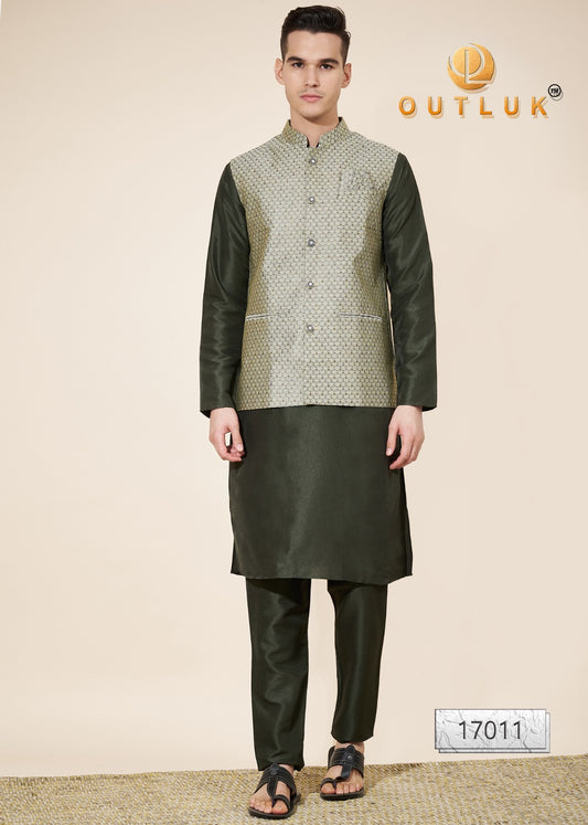 17011 Wedding Collection Vol 17 Outluk Mens Kurta Pyjama