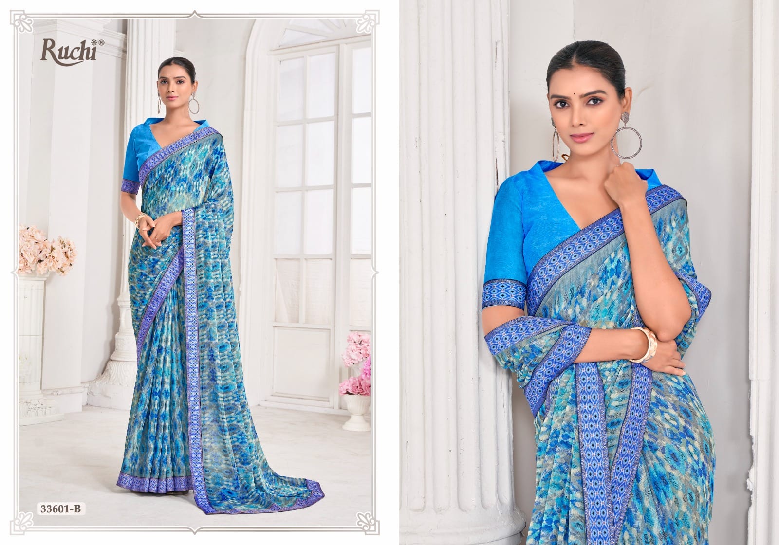 33601B Vanilla Vol 8 Ruchi Sarees