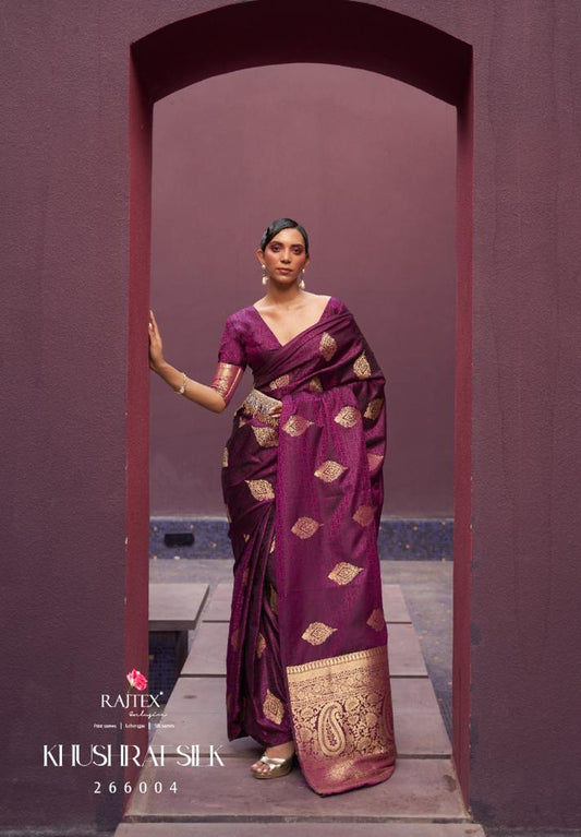 266004 Khushrat Silk Rajtex Sarees