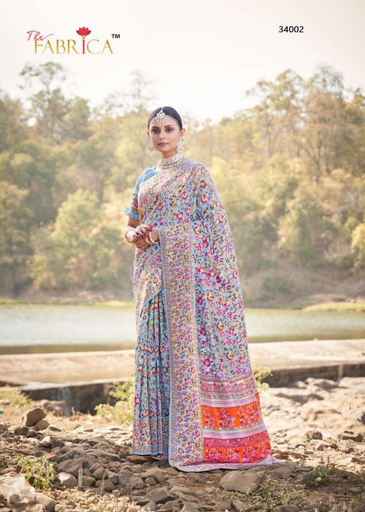 34002 Kashmiri Silk Vol 1 The Fabrica Sarees