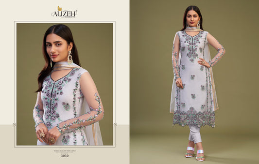 3030 Almora Vol 8 Alizeh Unstitched Suits