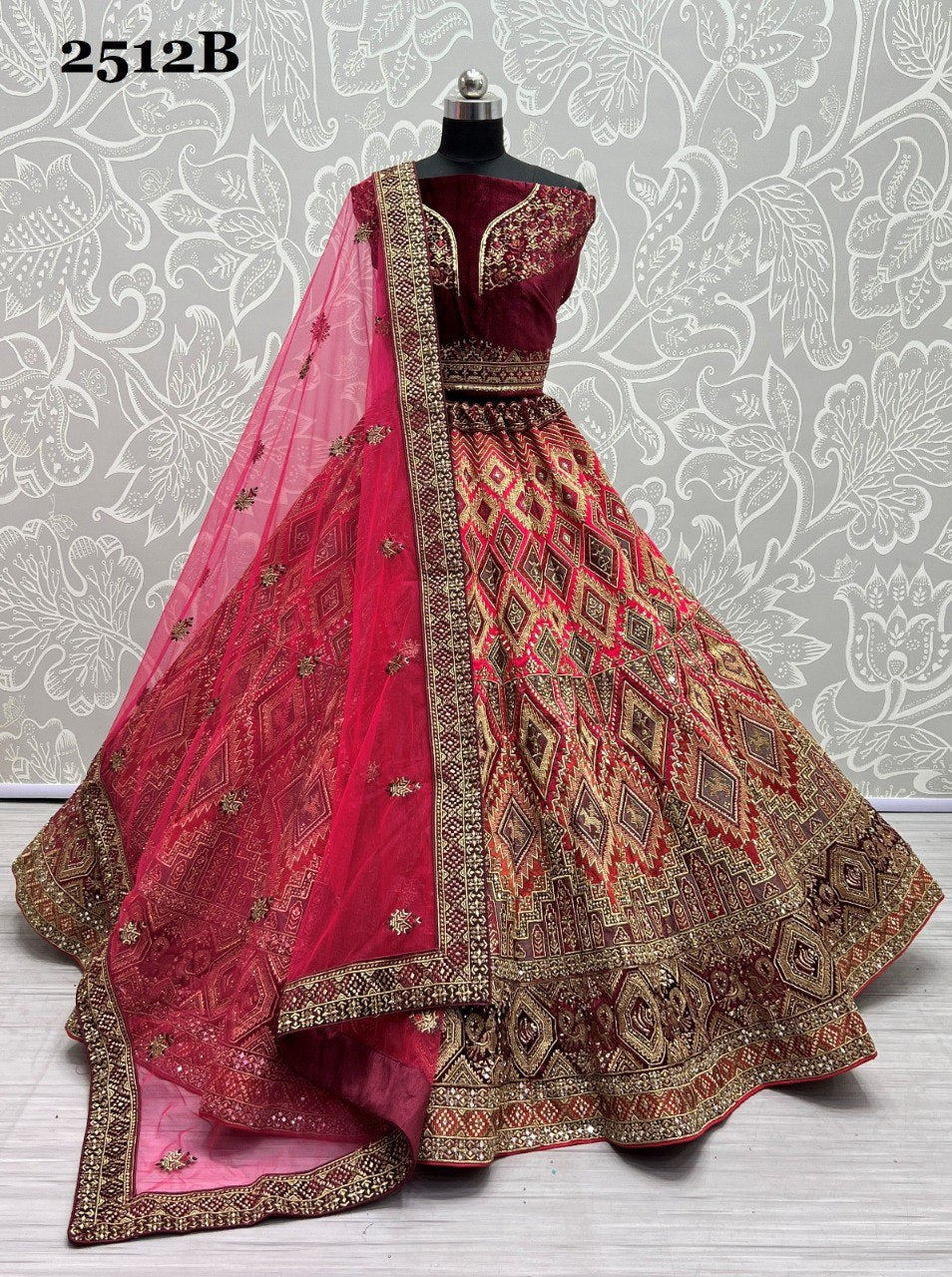 2512B Anjani Art Lehenga Choli