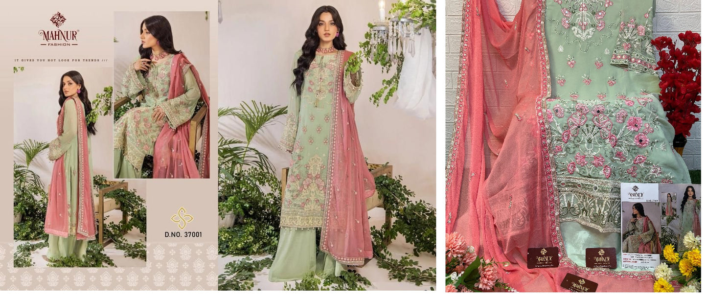 37001 Mahnur Pakistani Salwar Suits