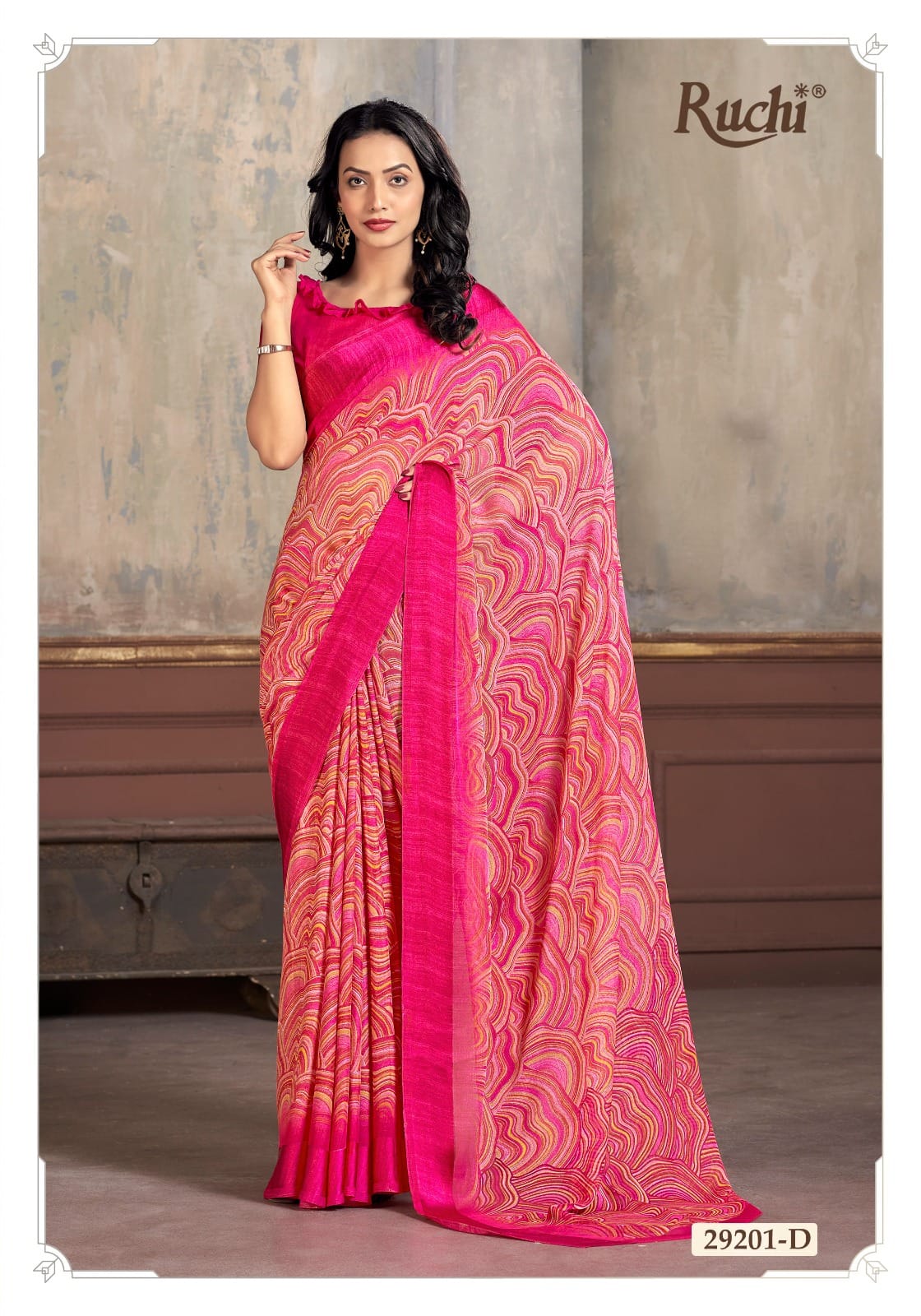 29201D Cherry Vol 40 Ruchi Sarees