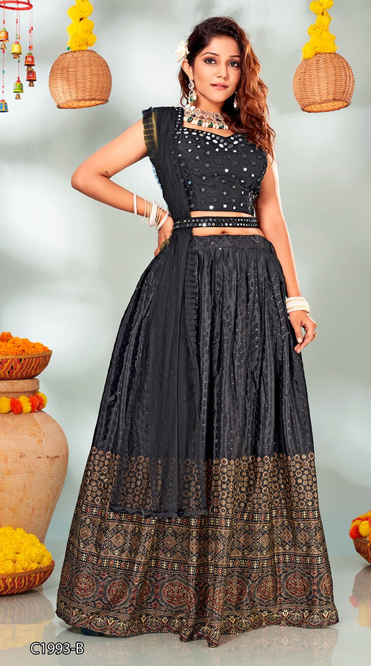 1993B Amoha Croptop Skirt Set