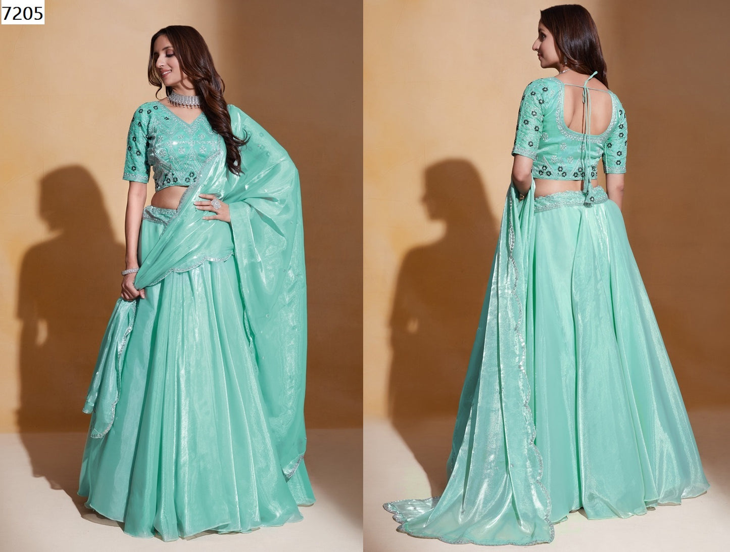 7205 Gulkanya Vol 3 Aahvan Designs Lehenga Choli