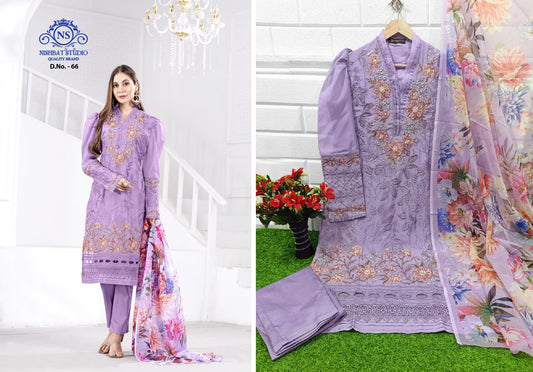 66Purple Nishbat Studio Pakistani Readymade Suits