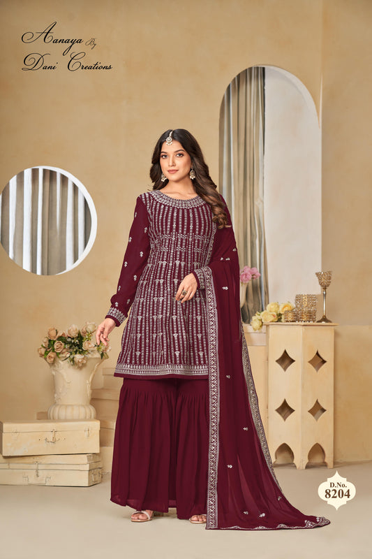 8204 Twisha Aanaya Vol 182 Dani Creation Pakistani Salwar Suits