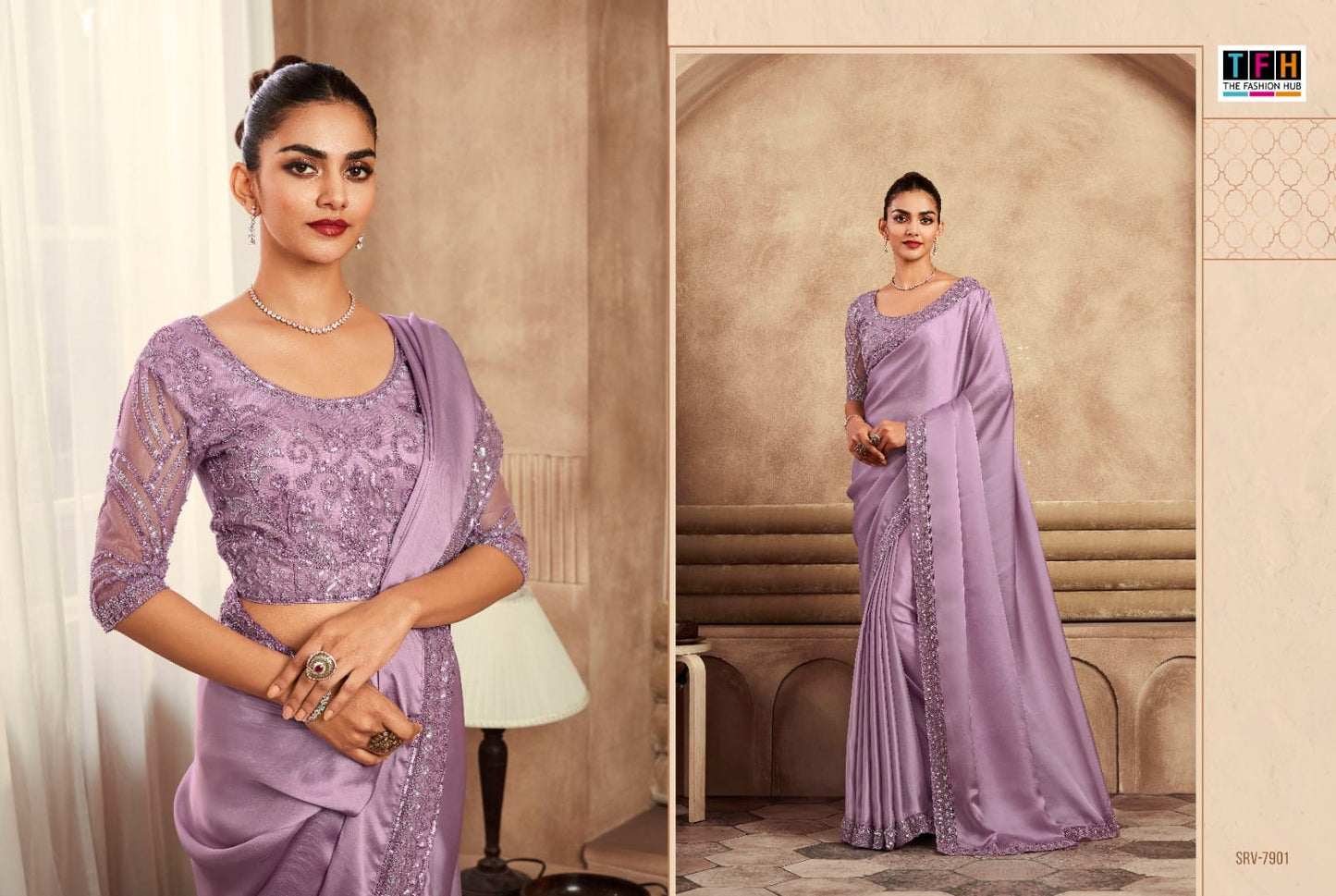 7901 Sarvaratna Tfh Sarees