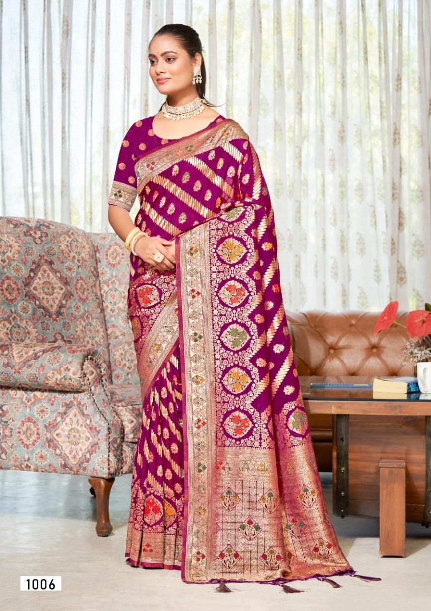 1006 Akriti Vol 7 Bunawat Sarees