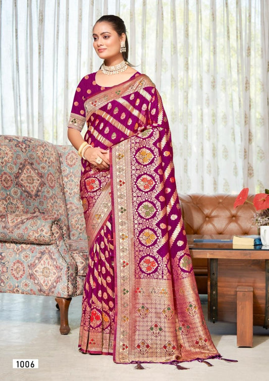 1006 Akriti Vol 7 Bunawat Sarees