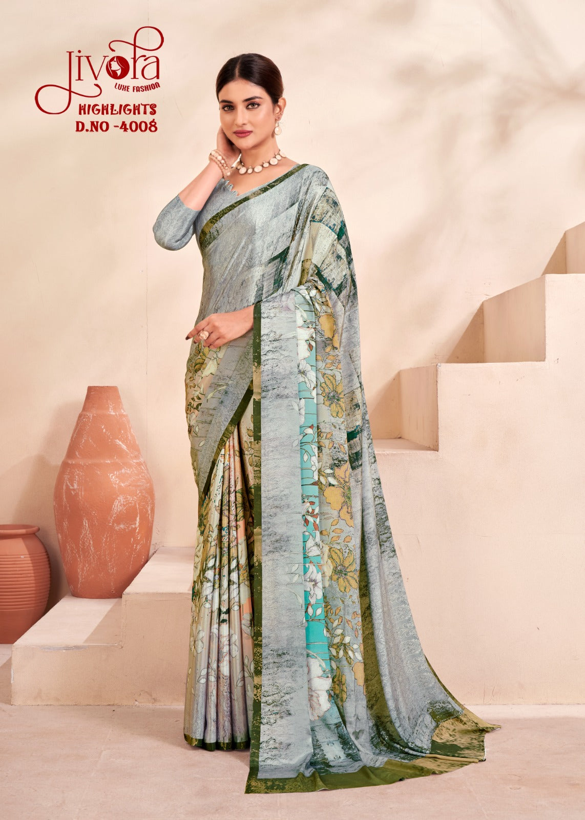 4008 Highlight Jivora Sarees
