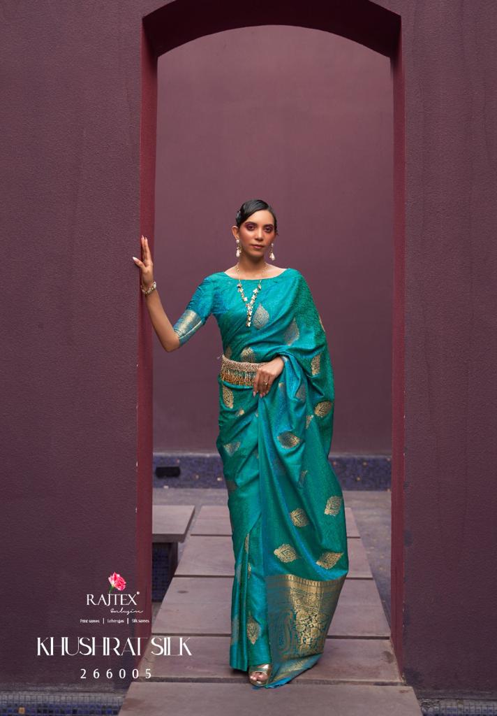 266005 Khushrat Silk Rajtex Sarees