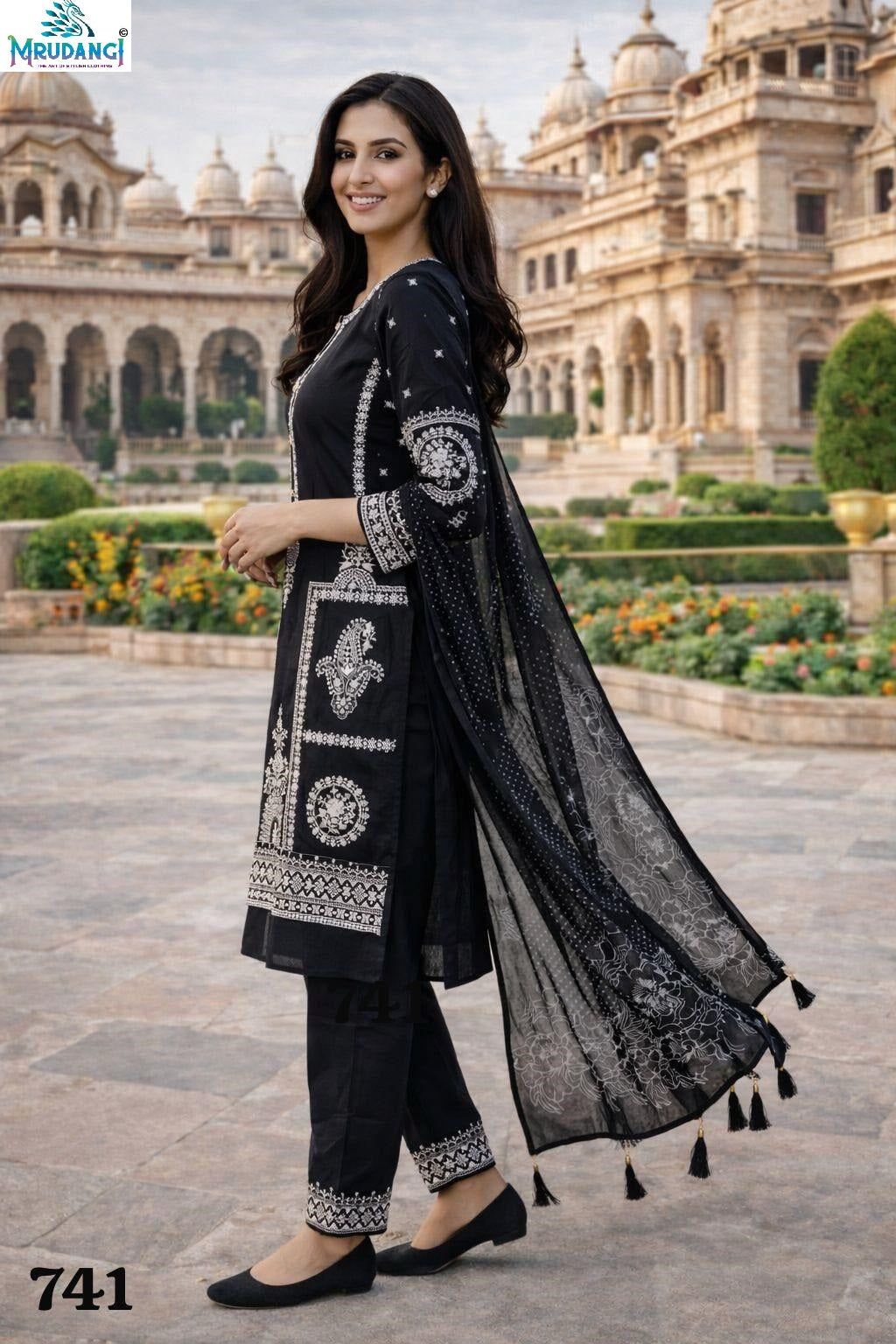 741 Maya Mrudangi Real Georgette Readymade Suits