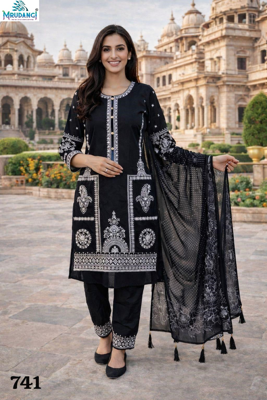 741 Maya Mrudangi Real Georgette Readymade Suits