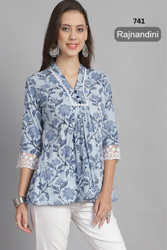 741 Rajnandini Cotton Women Top