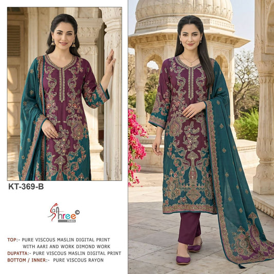 369-B shree fabs Pakistani Salwar Suit