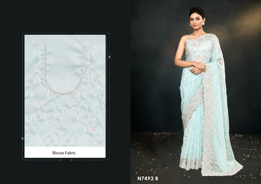 7493B Kaavyani Vol 5 Mahotsav Sarees