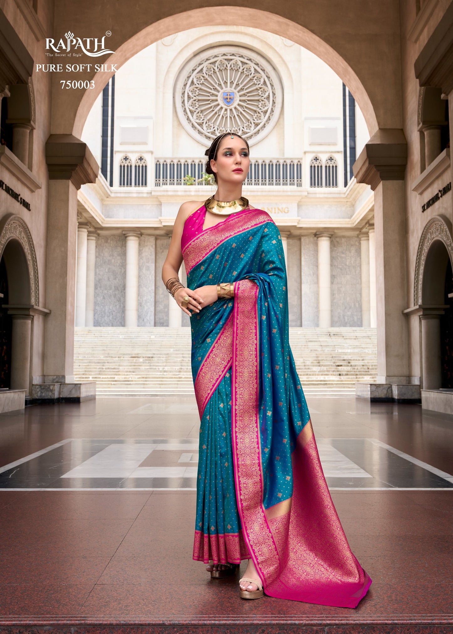 750003 Apollo Rajpath Soft Silk Sarees