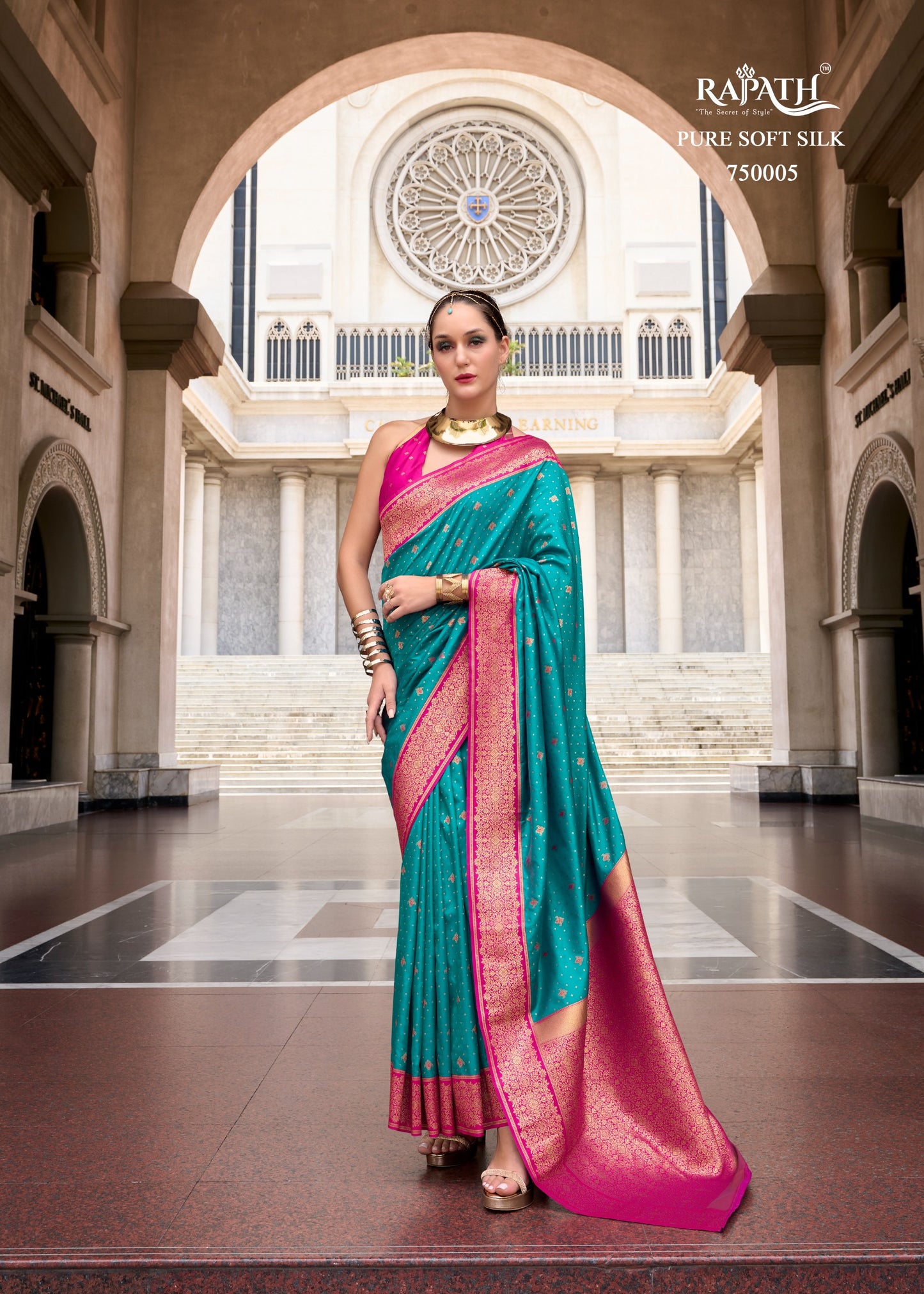 750005 Apollo Rajpath Soft Silk Sarees