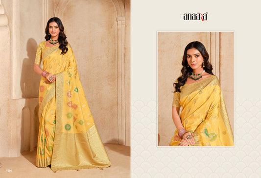 7505 Anaara Tathastu Zari Work Sarees