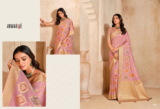 7506 Anaara Tathastu Zari Work Sarees