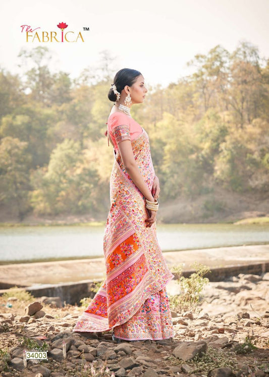 34003 Kashmiri Silk Vol 1 The Fabrica Sarees