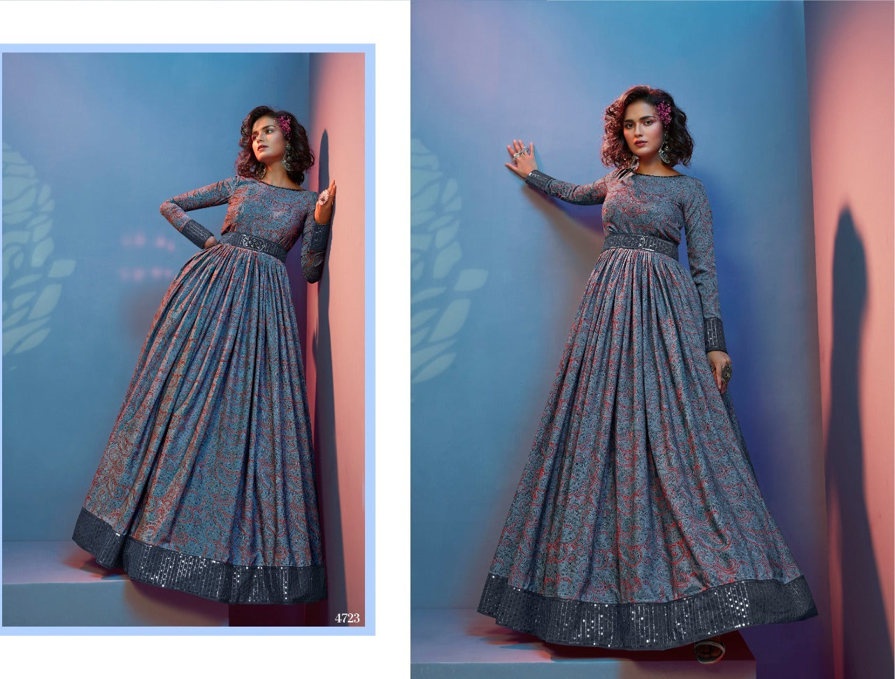 4723 Flory Vol 19 Shubhkala One Piece