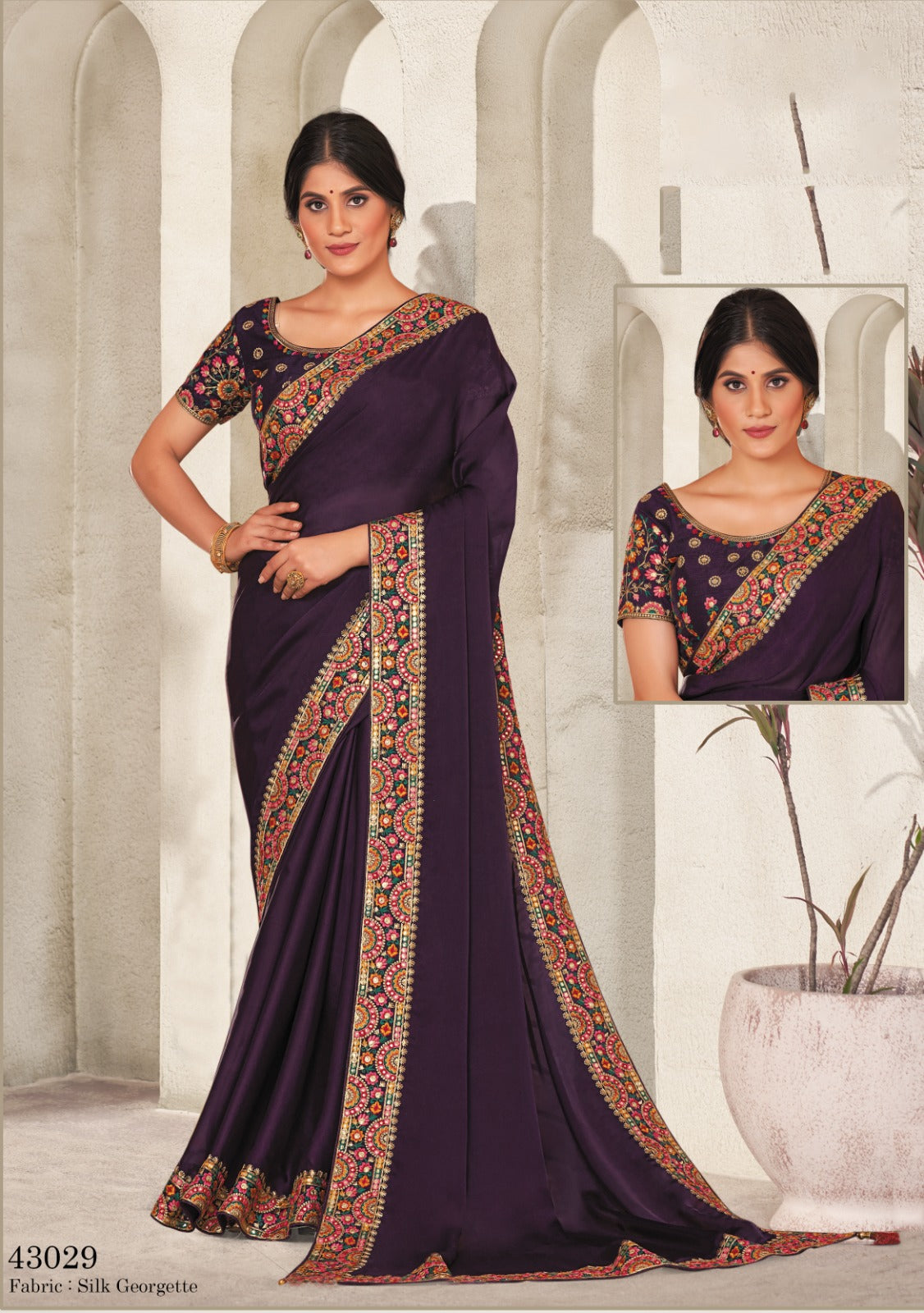 43029 Mahotsav Sarees